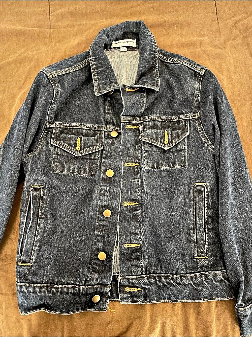 American Apparel Dark Denim Jean Jacket